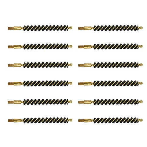 HEAVY WEIGHT NYLON RIFLE BRUSH 6.5MM 12 PACK