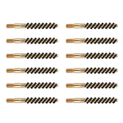 HEAVY WEIGHT BRUSH, NYLON, .22 CALIBER PISTOL, 12 PACK