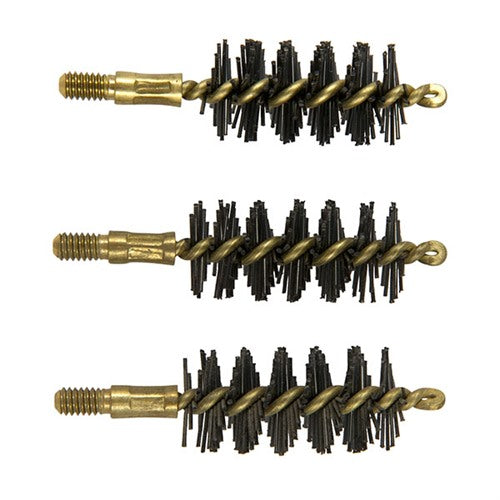 HEAVY WEIGHT BRUSH, NYLON, .50 CALIBER PISTOL, 3 PACK