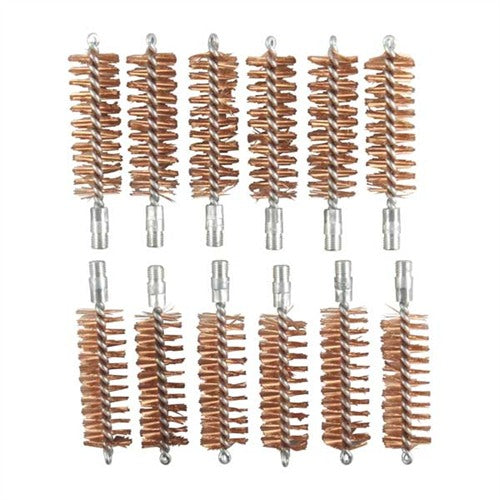CHAMBER BRUSH, BRONZE, 12 GAUGE, 5/16"-27 THREAD, 12 PACK