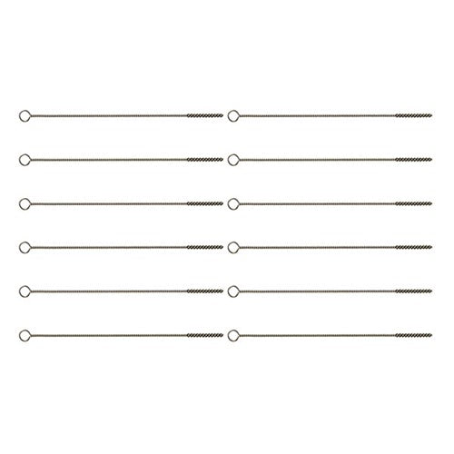 SHOTGUN PORT BRUSH, SS, MODEL 202,6" L X .25" DIA, 12 PACK