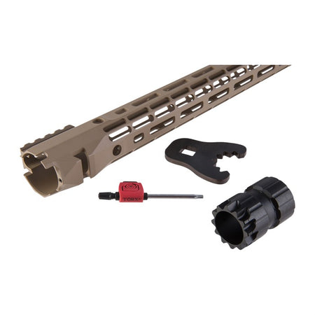 ATLAS S-ONE M-LOK FREE FLOATING HANDGUARD FOR AR-15 815421021257
