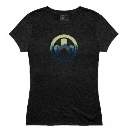 WOMEN'S CASCADE ICON LOGO CVC T-SHIRTS 840815129561
