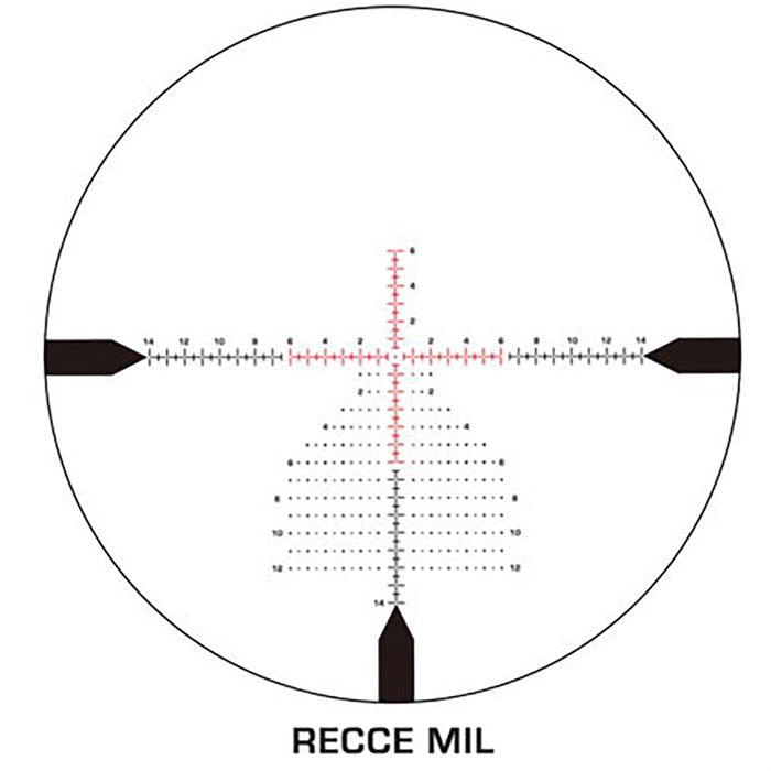 Swampfox Optics Kentucky Long Precision 2-12x44mm Sharpshooter MOA