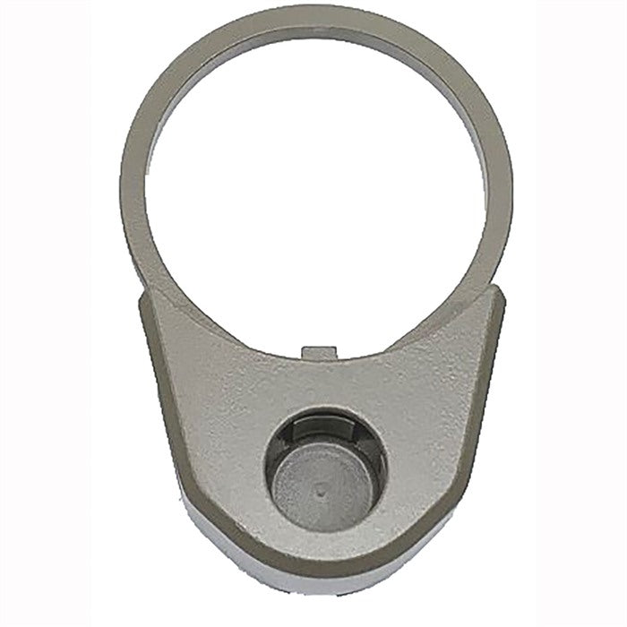 AR-15 END PLATE W/ 3-QD SLING SWIVEL SOCKETS STEEL 680665827091