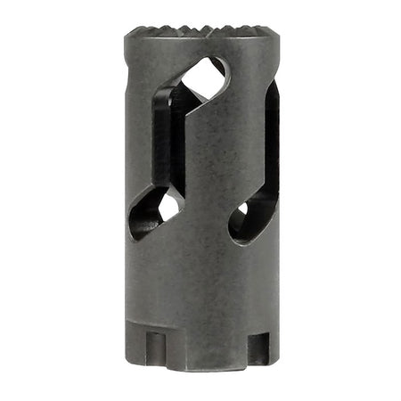 Midwest Industries Flash Hider, 7.62X39, Impact Device, M14 x 1.0 Left Hand Thread, Black MI-AKFH1
