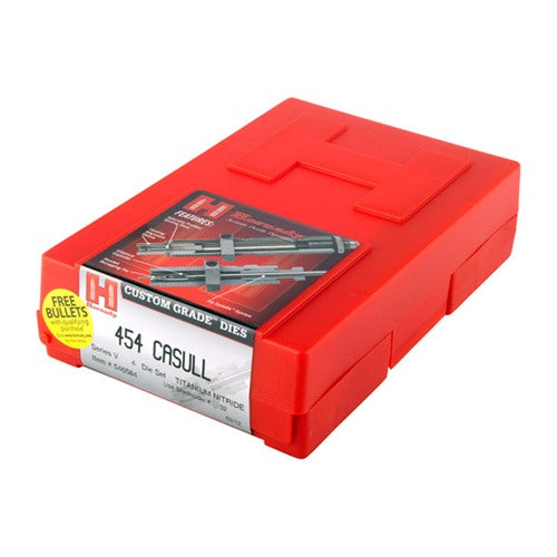 HORN DIE SET FULL LENGTH FOUR DIE 454CAS