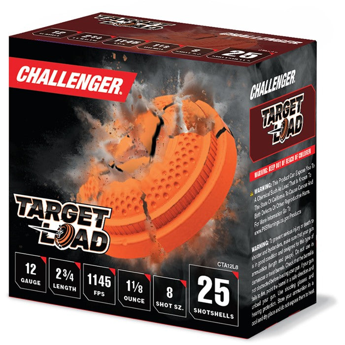 FIRST CLASS TRGT LD 12GA 2-3/4" 1OZ #8 1200 FPS 250/CASE