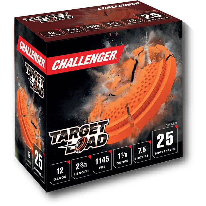 Challenger Ammunition  12 Gauge 2.75 in 1-1/8 oz #7.5
