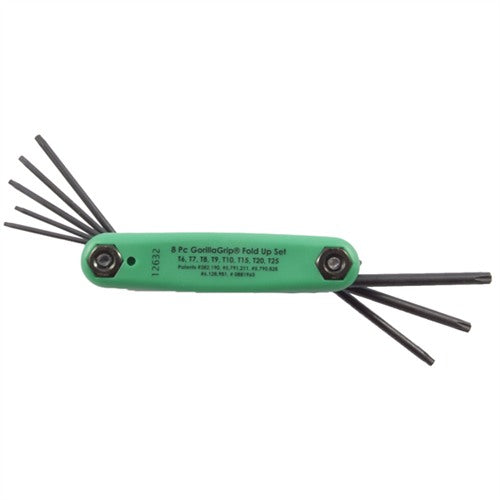 GORILLA GRIP® FOLD-UP WRENCH SETS 037231126322