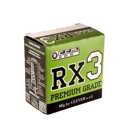 RX 3 PREMIUM GRADE 12GA 2-3/4" 1OZ #8 SHOT 1280 FPS 250/CASE
