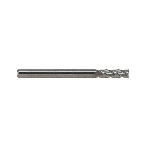 SOLID CARBIDE END MILL 1/8"(3.17MM) DIA 1.5"(3.8CM) OVERALL