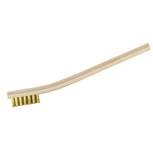 GUNSMITH HEAVY DUTY BRUSH, BRASS WIRE, STRAIGHT, 6 PACK