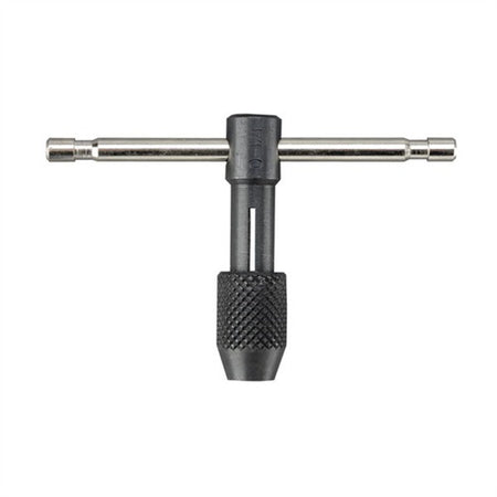 T-HANDLE TAP WRENCH, NO. 1E, 1/16" TO 1/4", STEEL