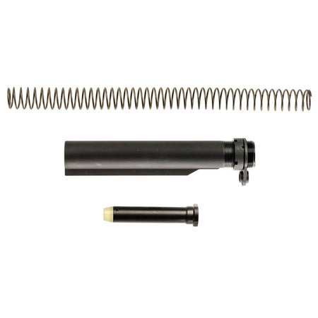 BCM MK2 Recoil Mitigation System Mod 1 8 Position Buffer Tube Complete Assembly, Black, T2 Buffer, M16A4 Rifle Action Spring, MK2 Receiver Extension, QD End Plate, Castle Nut for AR Rifles