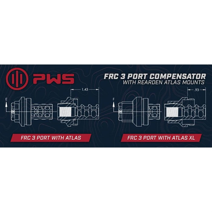 FRC 223 CALIBER THREE-PORT COMPENSATOR 811154031679