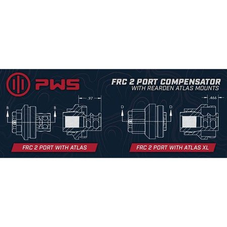 FRC 308 CALIBER TWO-PORT COMPENSATOR 811154031471