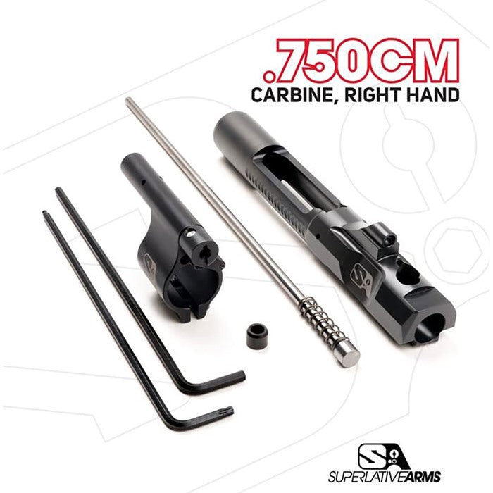 AR-15 ADJUSTABLE PISTON SYSTEM W/CLAMP ON .750" BLOCK RIGHT HAND 850011846261