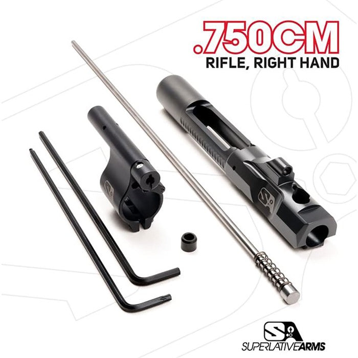 AR-15 ADJUSTABLE PISTON SYSTEM W/CLAMP ON .750" BLOCK RIGHT HAND 850011846285