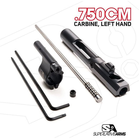 AR-15 ADJUSTABLE PISTON SYSTEM W/CLAMP .750" BLOCK LEFT HAND 850051342570