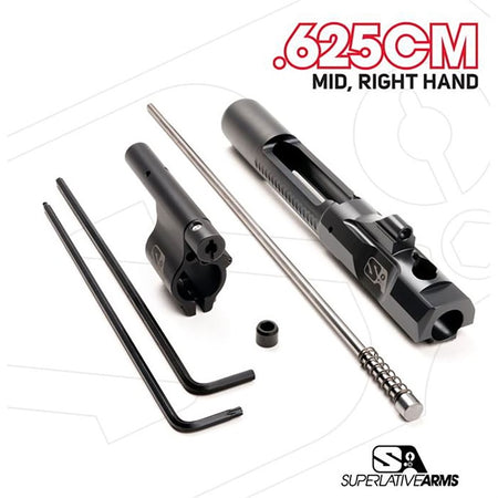 AR-15 ADJUSTABLE PISTON SYSTEM W/CLAMP 0.625" BLOCK RIGHT HAND 850011846353