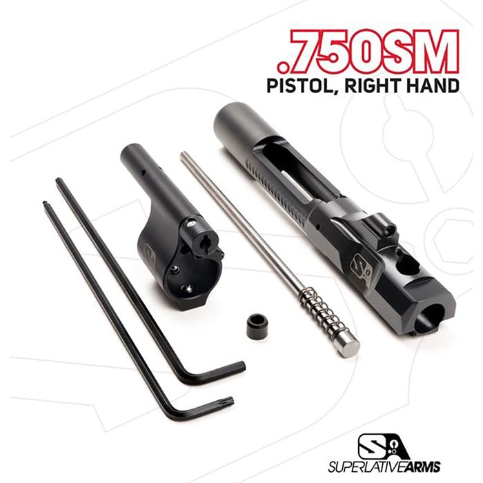 AR-15 ADJUSTABLE PISTON SYSTEM W/0.750" GAS BLOCK RIGHT HAND 850011846162