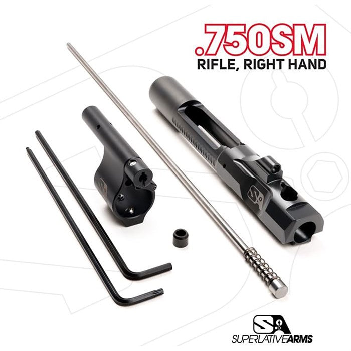 AR-15 ADJUSTABLE PISTON SYSTEM W/0.750" GAS BLOCK RIGHT HAND 850011846209