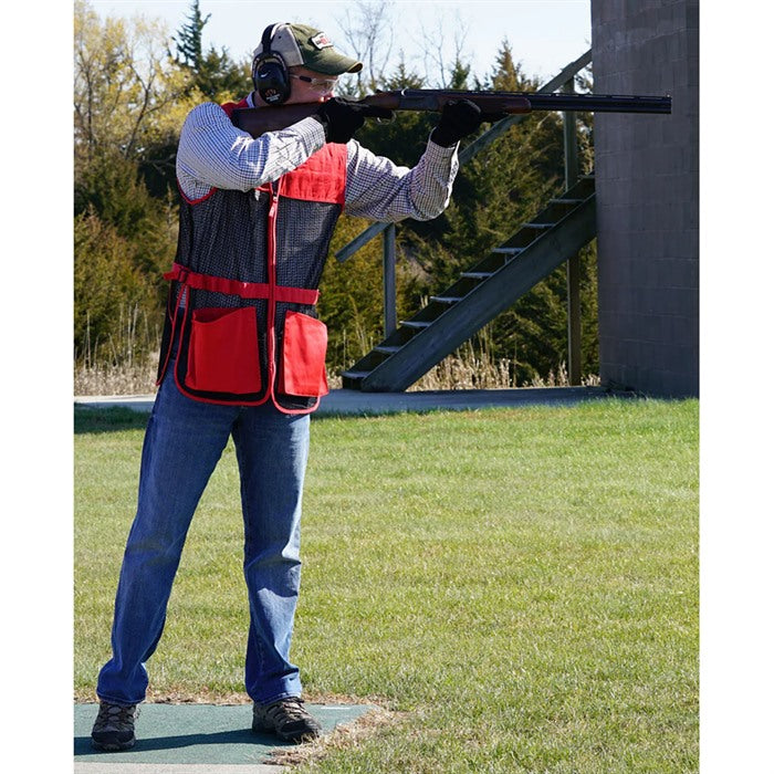 FULL MESH DUAL PAD SHOOTING VEST 617867123010