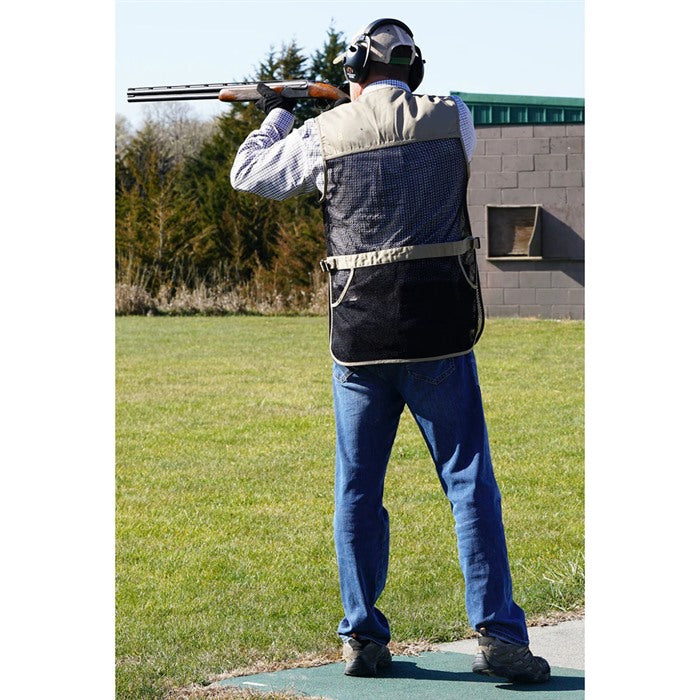 FULL MESH DUAL PAD SHOOTING VEST 617867122785
