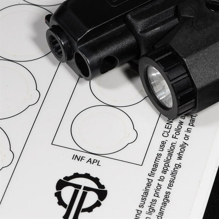 CLENS LENS PROTECTION FOR FLASHLIGHTS AND WEAPON LIGHTS 703558827524