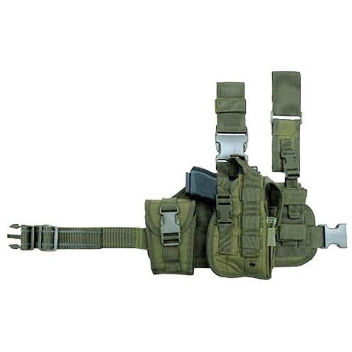 CACTUS JACK TACTICAL DROP LEG HOLSTER W/MAG POUCH 196640089793