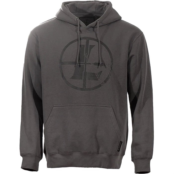 DISTRESSED RETICLE HOODIE XX LARGE GUNMETAL