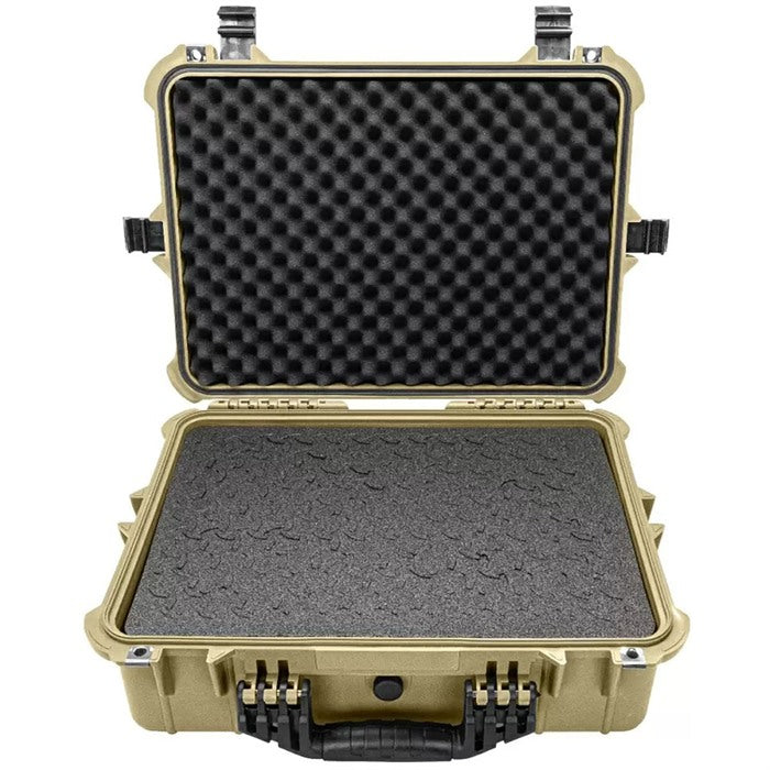 20" LARGE HARD GEAR CASE WITH RAGAR FOAM INSERTS 810161052332