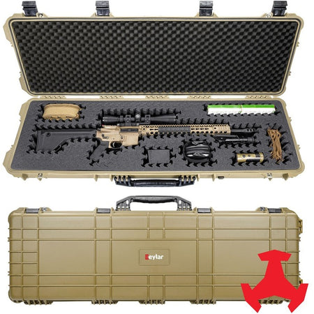 48" HARD RIFLE CASE WITH RAGAR FOAM INSERT 810161052202