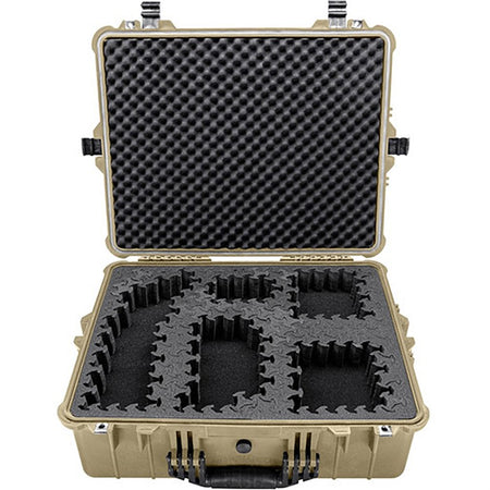 24" X-LARGE HARD CASE EQUIPPED W/RAGAR FOAM INSERTS 810161052431