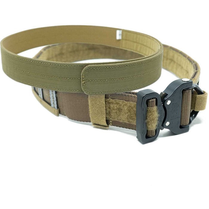 GBRS Group Assaulter Belt System, 20 Molle Sections, 1.75" Cobra Buckle with D-Ring, Medium, 1.5" Nylon Scuba Webbing Construction, Multicam GEAR-ABSV3-CB-M