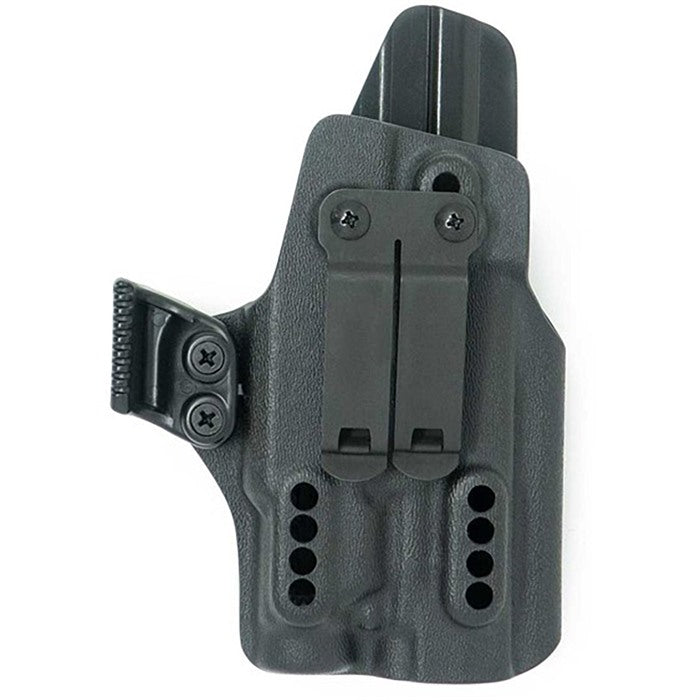 GBRS Group GBRS X Priority 1 Holster, Inside Waistband Holster, Fits Sig P365 XMacro with TLR-7 Sub, Right Hand, Black GEAR-HOLS-IWB-SIGMAC-TLR7-R