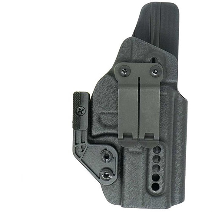 GBRS Group GBRS X Priority 1 Holster, Inside Waistband Holster, Fits Glock 17/19, Right Hand, Black GEAR-HOLS-IWB-GLK17-19-R