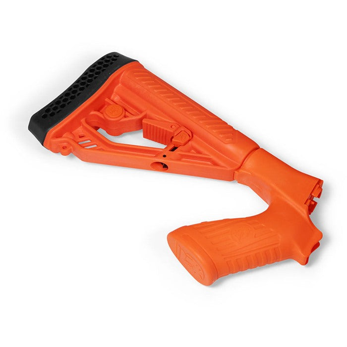 EX PERFORMANCE ADJ PISTOL GRIP STCK FOR REMINGTON 870 ORANGE