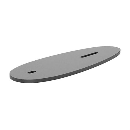 1/8" STOCK SPACER BLACK PLASTIC