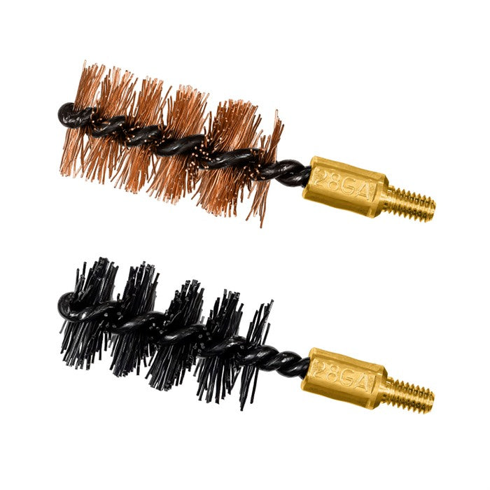 BORE BRUSH 2PK NYLON/BRONZE 014895002544