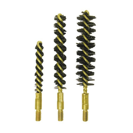 NYLON PISTOL BORE BRUSH, 10MM/40/41 CALIBER, 8-32M, 12 PACK
