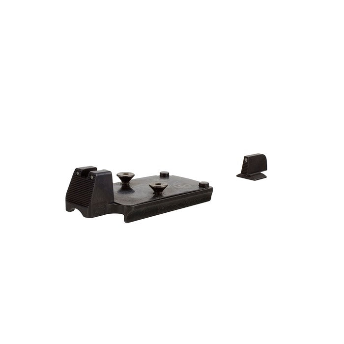 Trijicon 600757 Bright & Tough Night Sights Green/Tritium Black Outline Front Sight-Green Tritium Black Outline Rear Sight RMR/SRO 1911/2011