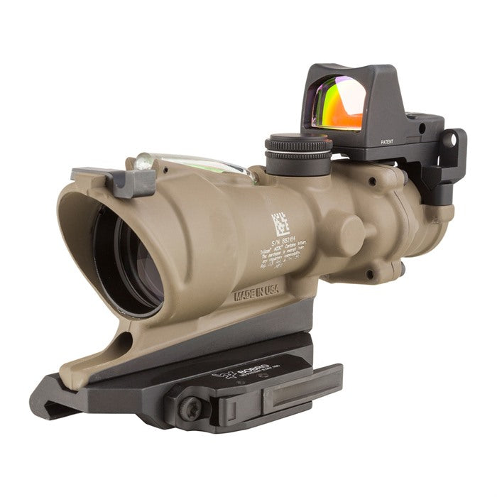 Trijicon ACOG ECOS 4x32mm Green Crosshair 5.56 Rifle Scope