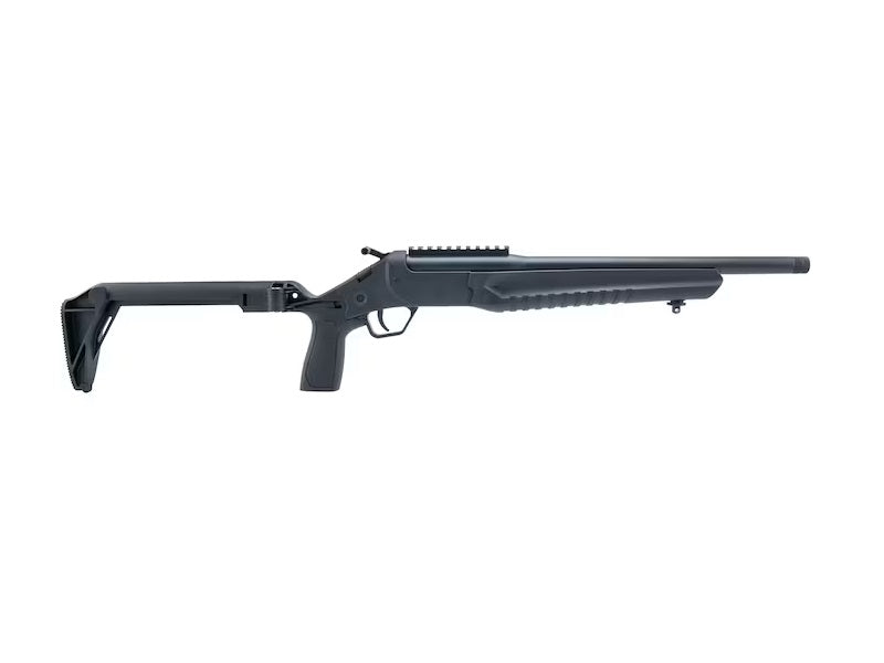 Rossi LWC0556-BKFS LWC 5.56x45mm NATO Single Shot 16.50" Black Oxide Threaded Barrel, Black Picatinny Rail Alloy Steel Receiver, Folding Black Polymer Stock