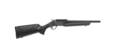 Rossi LWC044MBK LWC 44 Mag 1rd 16.50" Black Oxide Threaded Barrel, Black Picatinny Rail Steel Receiver, Black Fixed Synthetic Stock