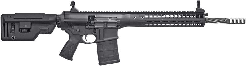 LWRC REPRMKIIR7BF16SC R.E.P.R. 7.62x51mm NATO 20+1 16.10" Black Nitride Spiral Fluted Barrel, Black Aluminum Receiver, Black Synthetic Magpul UBR Stock, Black Magpul+ Grip