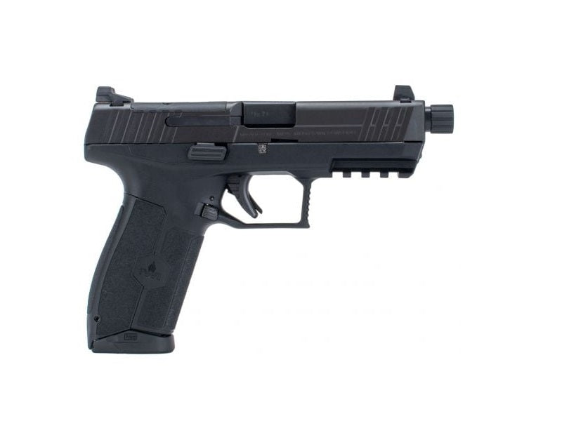 IWI US M9ORP10T MASADA Tactical 9mm Luger 10+1 4.60" Black Button Rifled/Threaded Steel Barrel/Black Optic Ready/Serrated Slide/Black Polymer Frame w/Picatinny Rail/Black Polymer Grips Ambidextrous