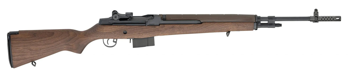 Springfield Armory MA9102 M1A Standard Issue 308 Win/7.62x51mm 10+1 22" Black Parkerized Steel Barrel, Black Parkerized Steel Receiver, Walnut Fixed Stock, Right Hand