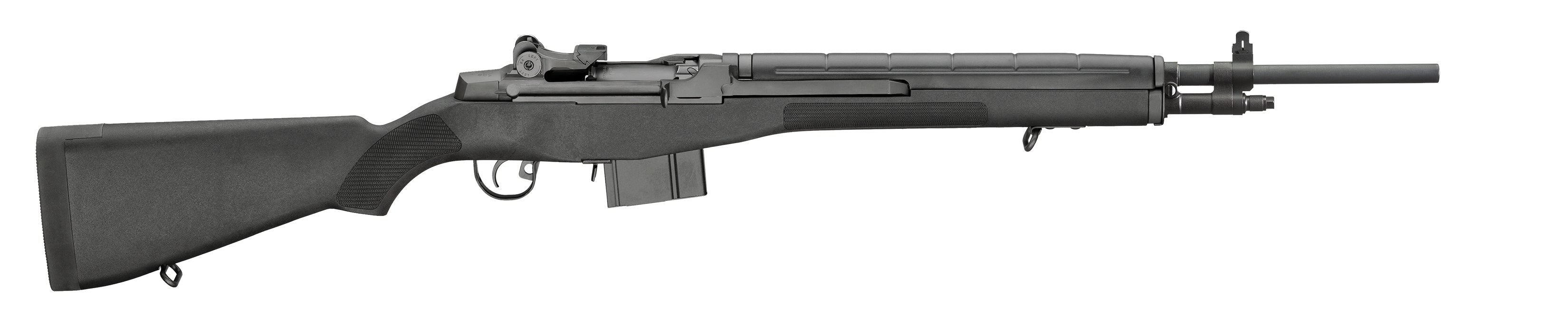 Springfield Armory MA9226NT M1A Loaded *NY Compliant 7.62x51mm NATO 10+1 22" Black Parkerized Medium National Match Barrel, Black Parkerized Steel Receiver, Black Synthetic Fixed Stock